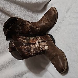 Camo Magellan boys youth boots